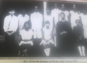 Early faculty and students